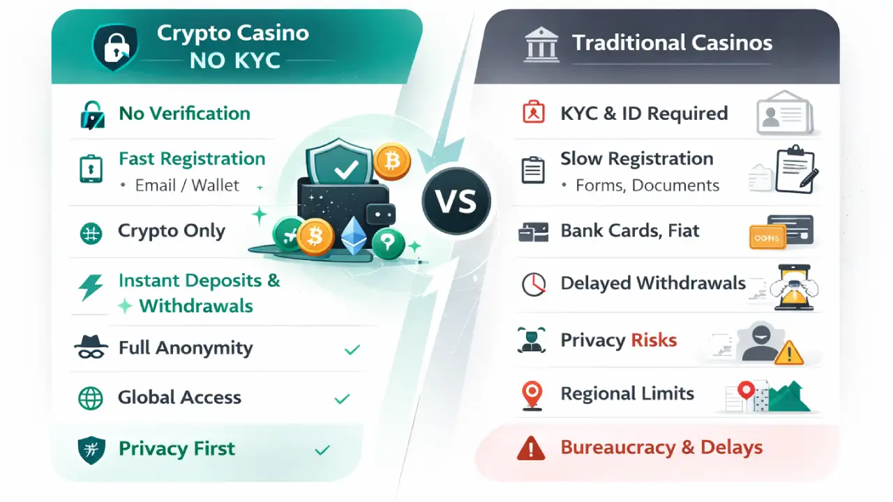 Crypto Casino NO KYC